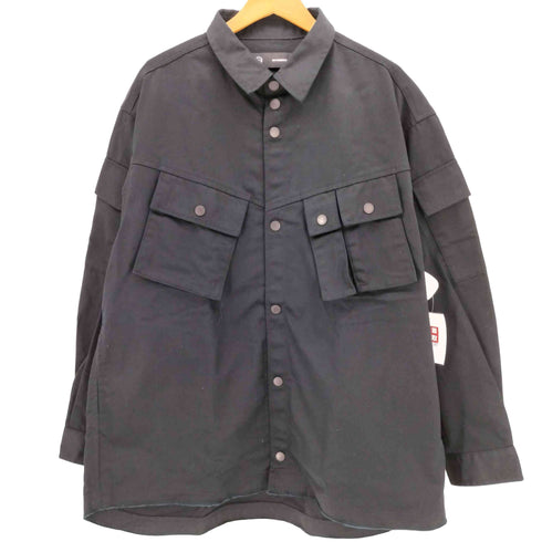 ジーユー GU Military Jacket ツイル ミリタリージャケット メンズ import:XL