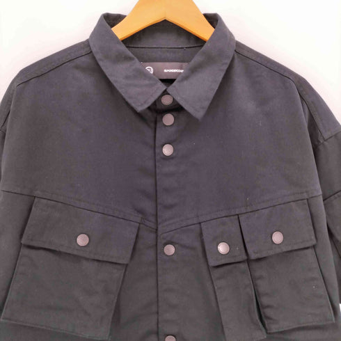 ジーユー GU Military Jacket ツイル ミリタリージャケット メンズ import:XL
