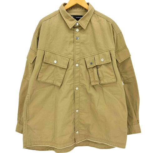 ジーユー GU Military Jacket ツイル ミリタリージャケット メンズ import:XL