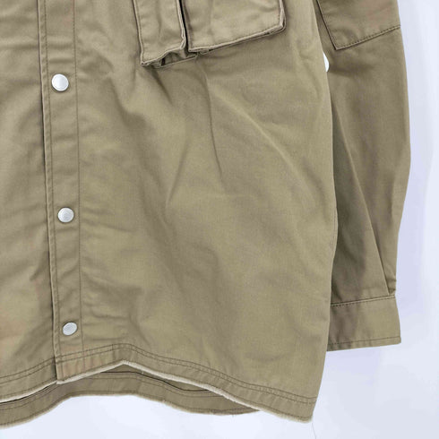 ジーユー GU Military Jacket ツイル ミリタリージャケット メンズ import:XL