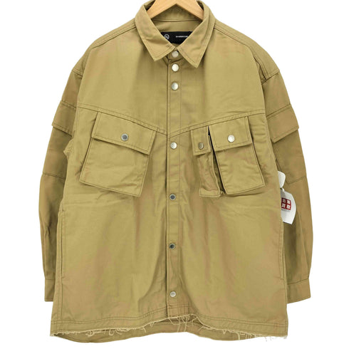 ジーユー GU Military Jacket ツイル ミリタリージャケット メンズ import:L