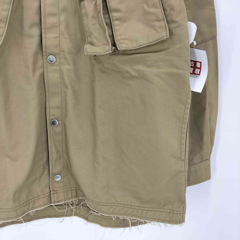 ジーユー GU Military Jacket ツイル ミリタリージャケット メンズ import:L
