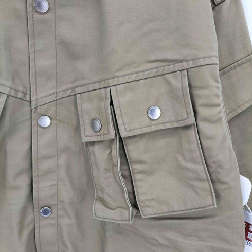 ジーユー GU Military Jacket ツイル ミリタリージャケット メンズ import:L