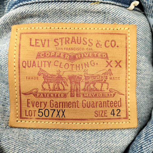 リーバイスヴィンテージクロージング Levis Vintage Clothing 507XX Type 2 Jacket セカンドモデル メンズ JPN:42