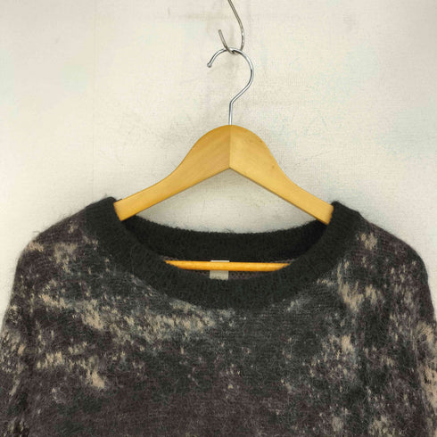シンヤコズカ SHINYA KOZUKA 24AW ILSTED イルステズ 絵画デザイン キッドモヘアニット セーター メンズ JPN:M