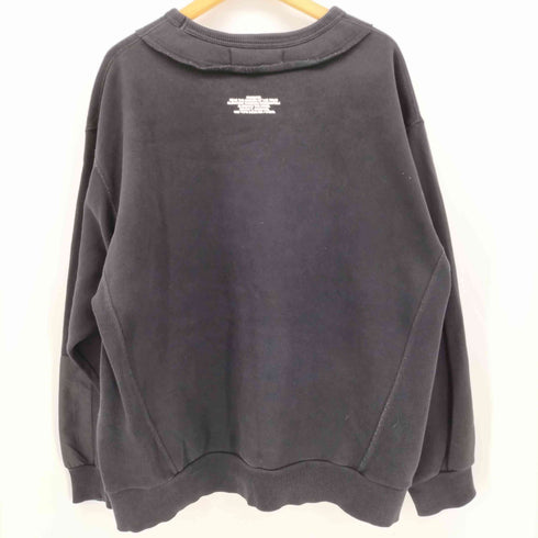 ジーユー GU ジップデザイン クルーネック スウェット メンズ import:XL