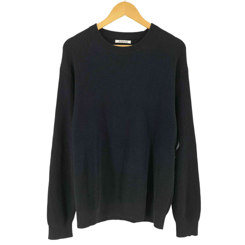 オーラリー AURALEE 22SS SUPER HARD TWIST RIB KNIT スーパーハードツイスト ニット メンズ 3