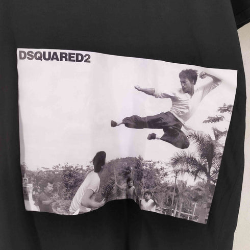 ディースクエアード DSQUARED2 シネマプリント 半袖 Tシャツ メンズ L