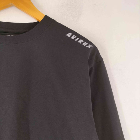 アヴィレックス AVIREX DRYFLEX UTILITY L/S T-SHIRT ドライフレックス ユーティリティ ロングスリーブ Tシャツ メンズ JPN:M