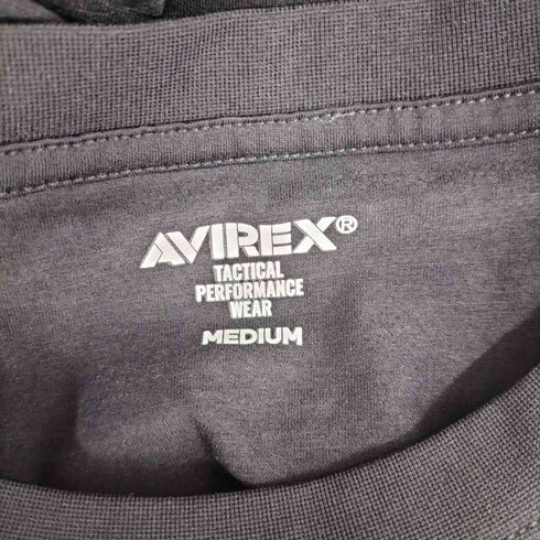 アヴィレックス AVIREX DRYFLEX UTILITY L/S T-SHIRT ドライフレックス ユーティリティ ロングスリーブ Tシャツ メンズ JPN:M