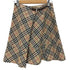 バーバリーブルーレーベル BURBERRY BLUE LABEL ノバチェック ラップスカート レディース 36