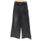 メゾンスペシャル MAISON SPECIAL Double Waist Baggy Denim ダブルウエストバギーデニムパンツ レディース 36