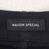 メゾンスペシャル MAISON SPECIAL Double Waist Baggy Denim ダブルウエストバギーデニムパンツ レディース 36