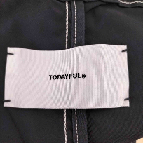 トゥデイフル TODAYFUL Frontzip Cotton Salopette フロントジップコットンサロペット レディース 36