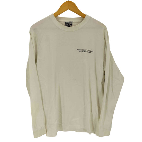 ホーリーシット HOLY SHIT 両面プリント クルーネック 長袖 Tシャツ メンズ L