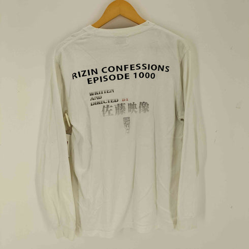 ホーリーシット HOLY SHIT 両面プリント クルーネック 長袖 Tシャツ メンズ L