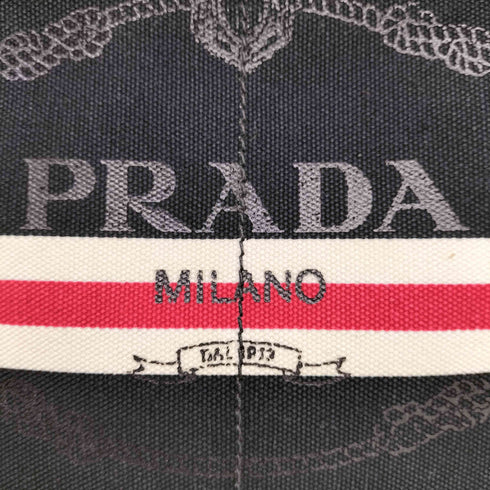 プラダ PRADA カナパ キャンバス 2WAY ショルダーバッグ レディース