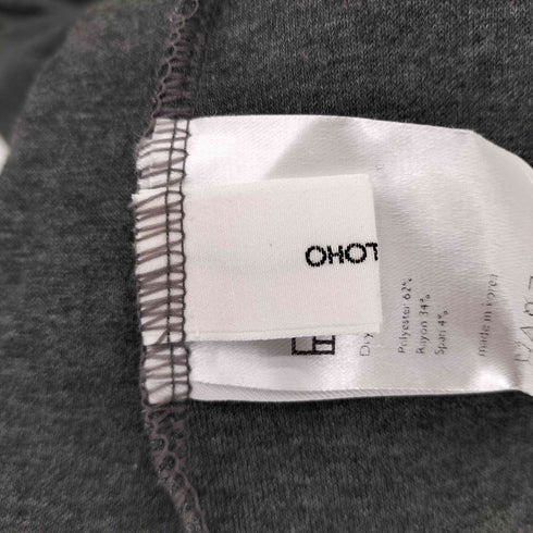 オオトロ OHOTORO ドレープルーズネックカットソー レディース