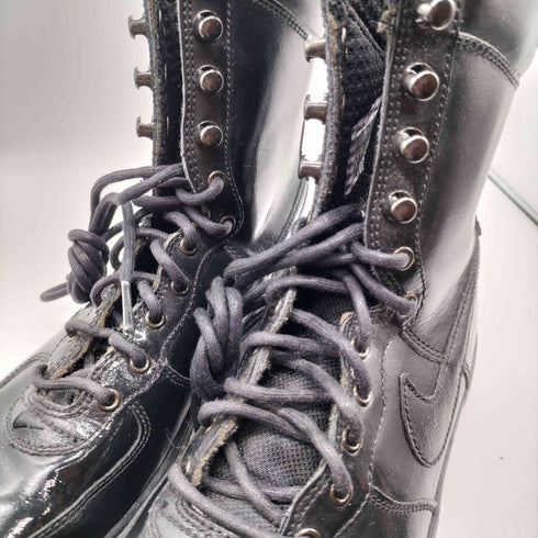 ナイキ NIKE AIR FORCE 1 6 inch エアフォース 1 6 インチ エナメル スニーカー ブーツ レディース JPN:23.5