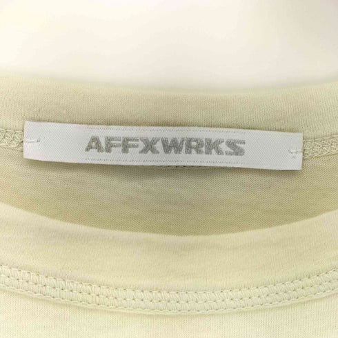 AFFXWRKS アフィックスワークス ひまわりプリント クルーネックTシャツ street メンズ