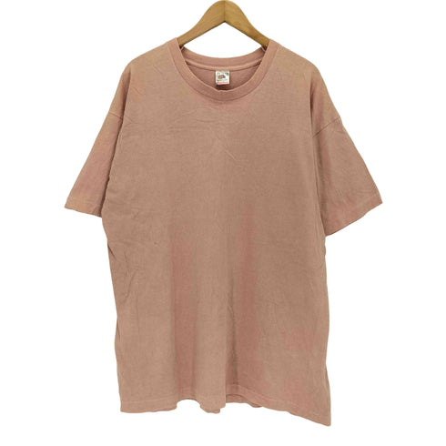 フルーツオブザルーム FRUIT OF THE LOOM 90s USA製 シングルステッチ クルーネックTシャツ メンズ XL