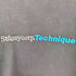 ステューシー Stussy STUSSY CORP TECHNIQUE フロント刺繍デザイン クルーネックスウェット メンズ JPN:M