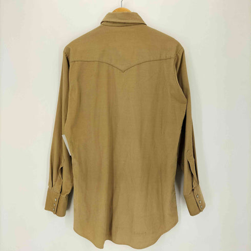リー Lee 70-80s USA製 コーデュロイウエスタンシャツ メンズ