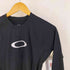 オークリー OAKLEY スカルタグ センターロゴ ストレッチ ロングスリーブ Tシャツ Y2K メンズ L
