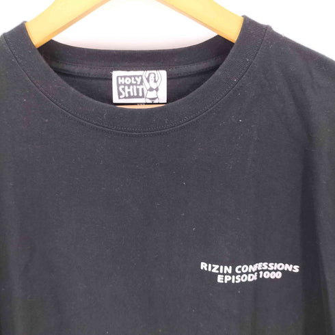 ホーリーシット HOLY SHIT 両面プリント クルーネック 長袖 Tシャツ メンズ XXL