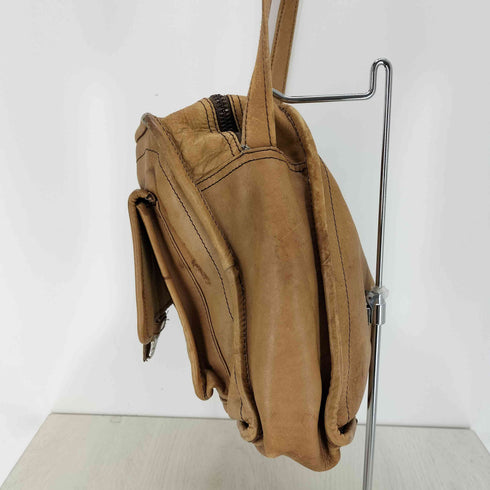 GENUINE LEATHER 本革 レザー ショルダーバッグ メンズ