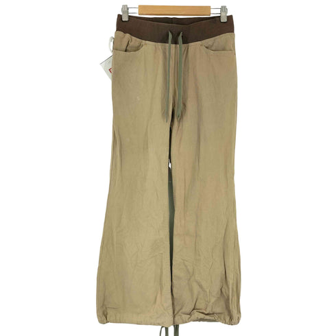EIHEY カーキロウブーツカットパンツ レディース JPN:S