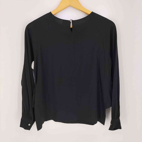 エッフェビームス EFFE BEAMS シルク フリル ブラウス レディース