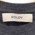 ソロヴ SOLOV ネップレイヤードカットソー レディース