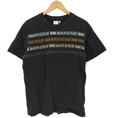 メゾンキツネ MAISON KITSUNE ENGINEERED T-Shirt Tシャツ レディース XS