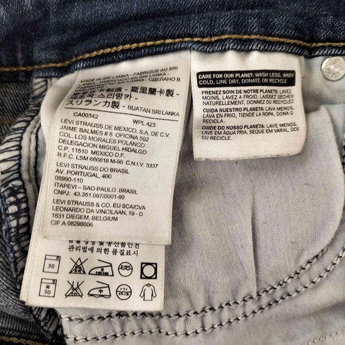 リーバイス Levis 712 SLIM スキニーデニム レディース W25 L34