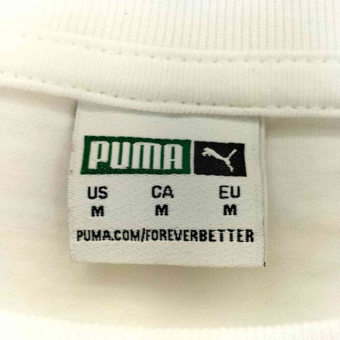 プーマ PUMA プリントクロップドTシャツ レディース M