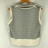 ザラ ZARA ボーダーニットベスト レディース import:S