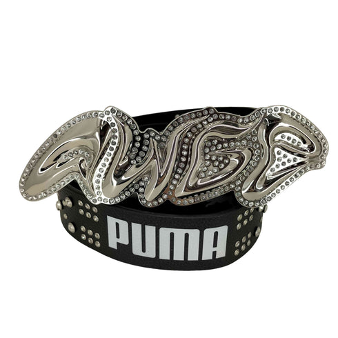 プーマ PUMA AWGE BELT ヒップホップ ラインストーンベルト メンズ S/M