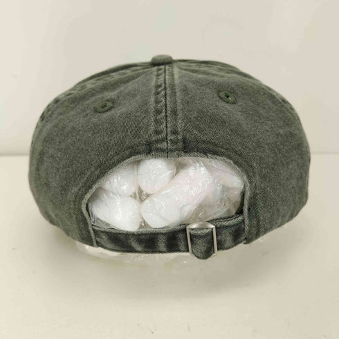 カルネボレンテ Carne Bollente ウォッシュド加工 刺繍デザイン デニムキャップ メンズ