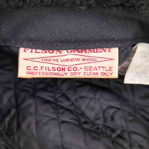 フィルソンガーメント FILSON GARMENT USA製 オイルドコットンフライトキャップ メンズ