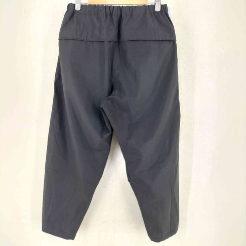 アダムエロペ Adam et Rope NIKKE 撥水タフタ ドローストリング ワイド トラック パンツ メンズ