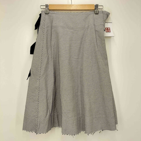 ROBERTS | WOOD 18AW PLEATED MULTIBOW SKIRTプリーツ・マルチボウ・スカート レディース S