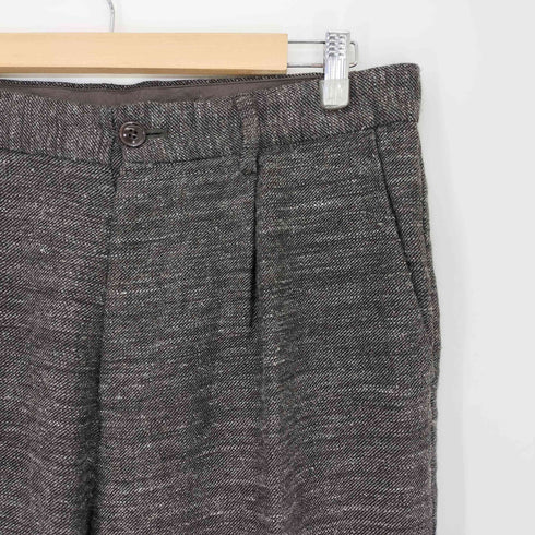 ネストローブコンフェクト nest Robe CONFECT リネンウールツイルトラウザーパンツ メンズ JPN:4