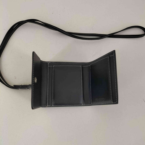 ジェイダブリューアンダーソン JW ANDERSON TRIFOLD WALLET WITH STRAP メンズ
