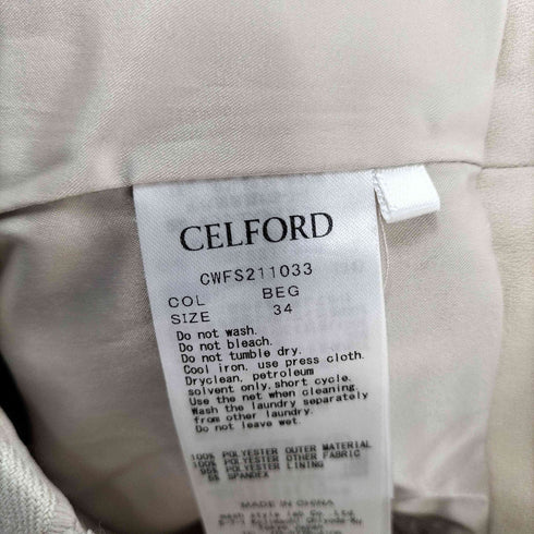 セルフォード CELFORD スワローレーススカート レディース JPN:34