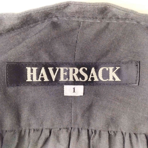 HEVERSACK シルク混 比翼 シアーブラウス レディース 1