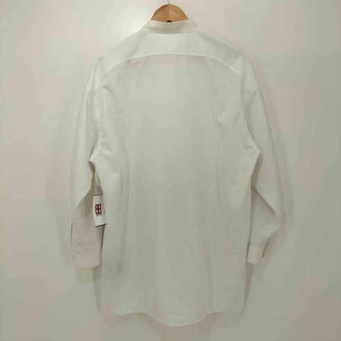 ザリラクス THE RERACS PE SUPER LIGHT SPUN THE BAND COLLAR SHIRT バンドカラー シャツ レディース JPN:36