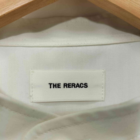 ザリラクス THE RERACS PE SUPER LIGHT SPUN THE BAND COLLAR SHIRT バンドカラー シャツ レディース JPN:36