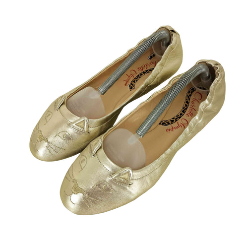 シャーロットオリンピア CHARLOTTE OLYMPIA CharlotteOlympia キティフラットシューズ レディース 36-1/2