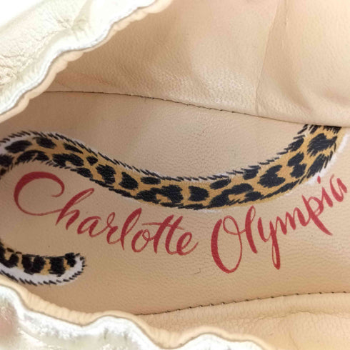 シャーロットオリンピア CHARLOTTE OLYMPIA CharlotteOlympia キティフラットシューズ レディース 36-1/2